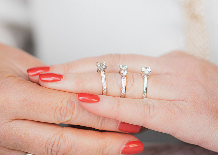 A guide to bespoke wedding rings: profiles width depth shape metal & finish  – GoldArts