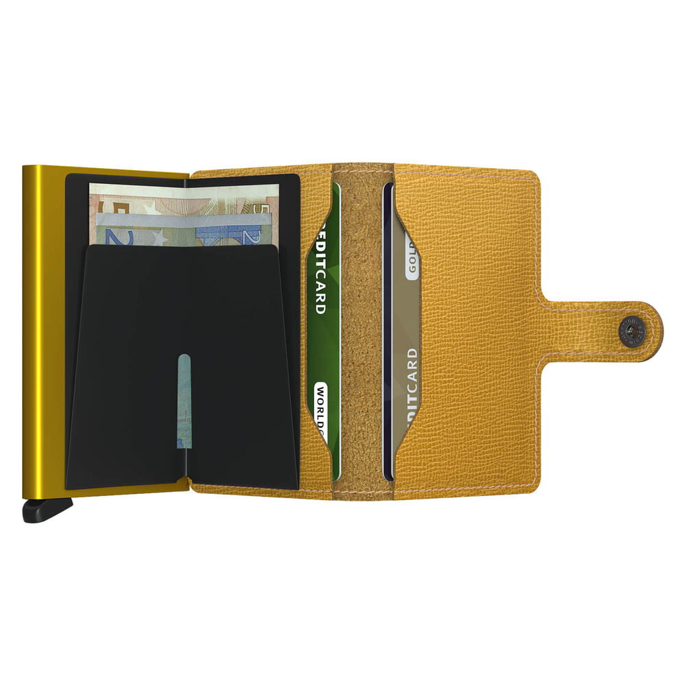 Secrid Crisple Ochre-Yellow Miniwallet image number 2