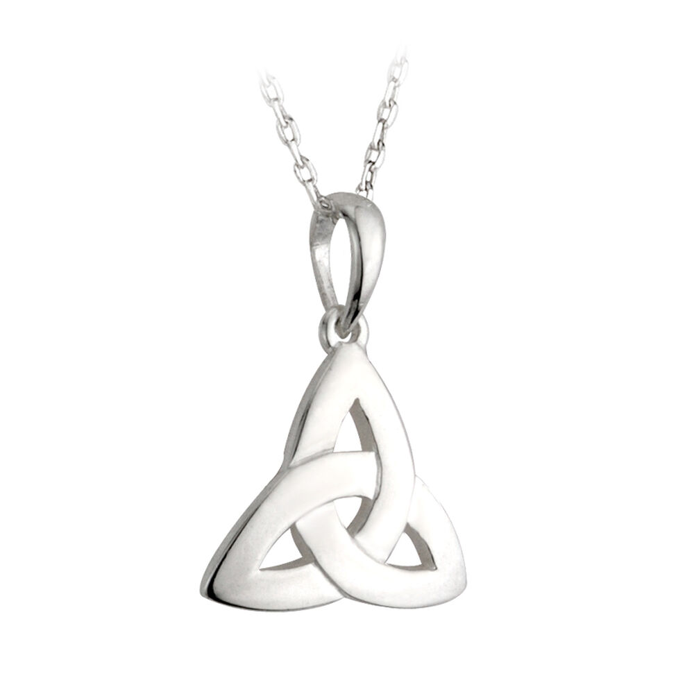 Sterling Silver Small Trinity Knot Pendant