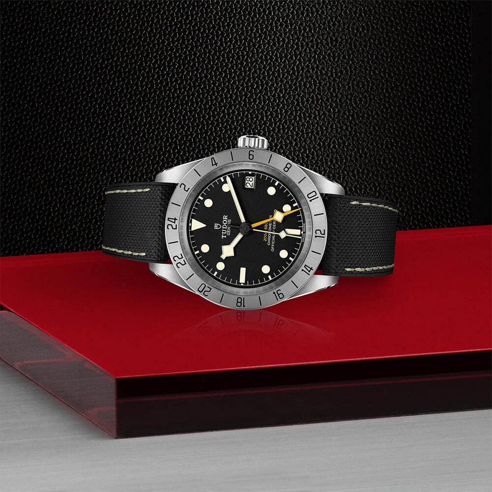 Tudor Black Bay Pro 39mm Automatic Steel Case Black Dial Rubber Strap Watch image number 2