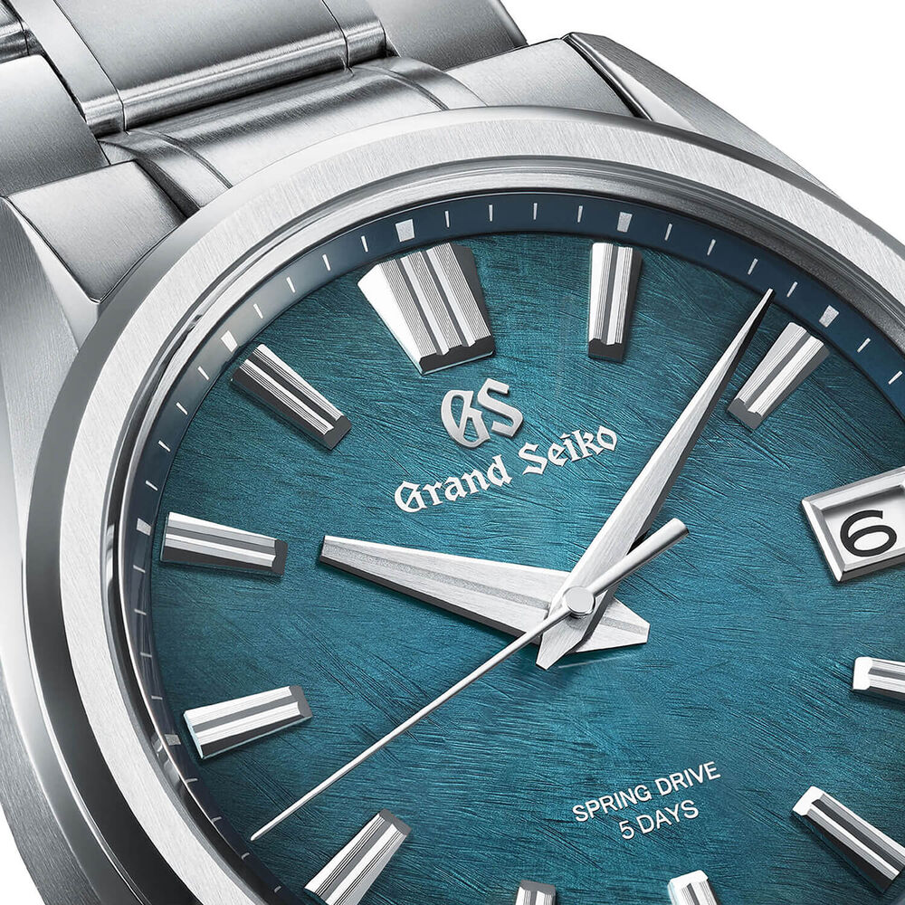 Grand Seiko Evolution 9 'Atera Valley' Spring Drive 40mm Green Dial Titanium Bracelet Watch image number 2