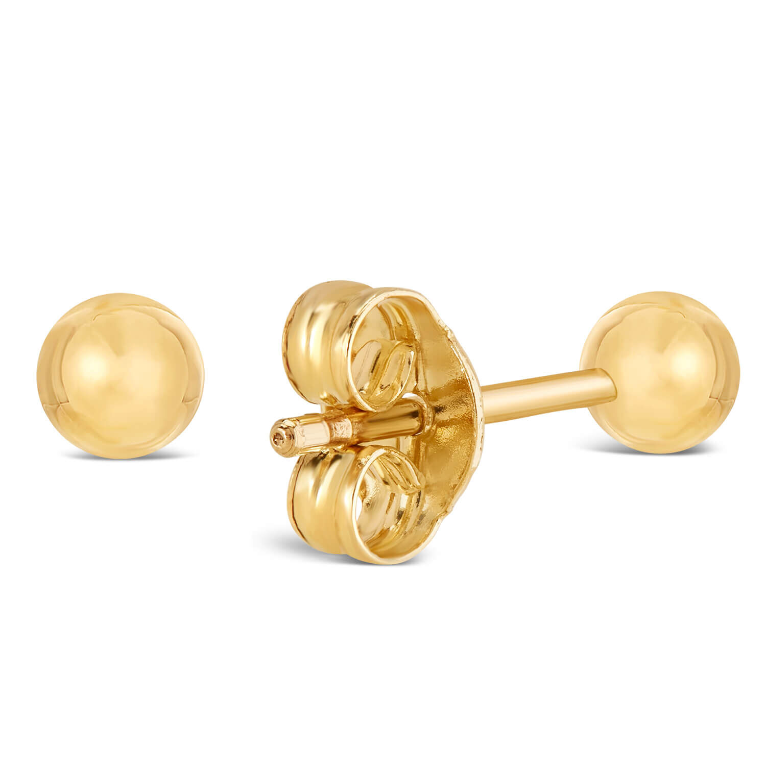 3mm 9ct gold studs