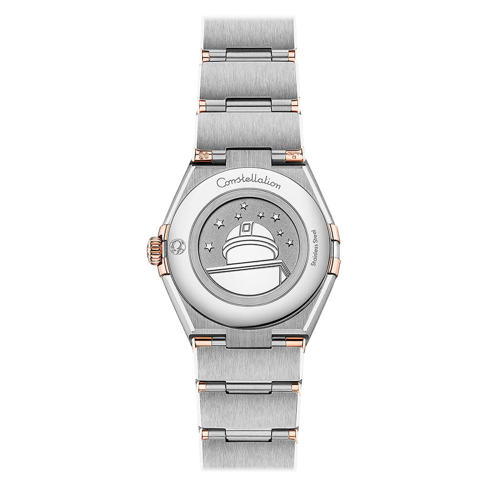 OMEGA Constellation Quartz 28mm White Dial Steel & Rose Gold Case Watch