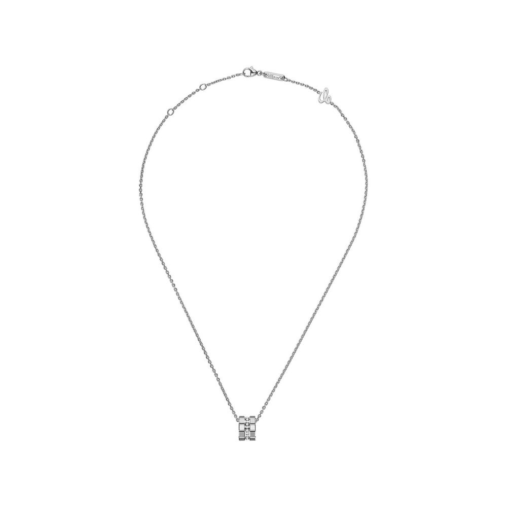 Chopard Ice Cube 18ct White Gold 0.14ct Diamond Pendant (Chain Included) image number 2