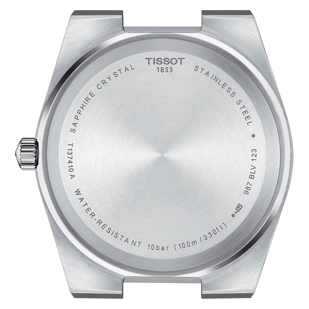 Tissot PRX 205 40mm Quartz Blue Dial Steel Case Blue Strap Watch image number 1