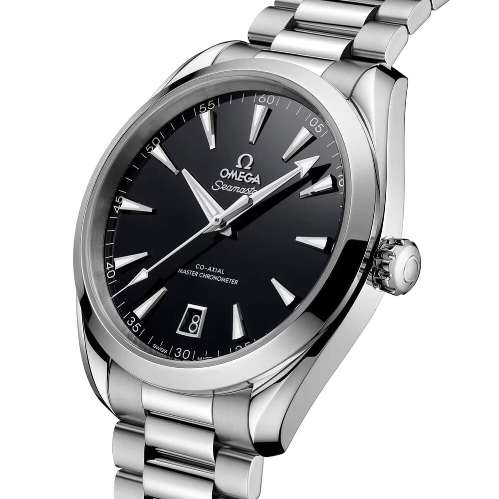 OMEGA Seamaster Aqua Terra 150M 41mm Black Dial Steel Bracelet Watch