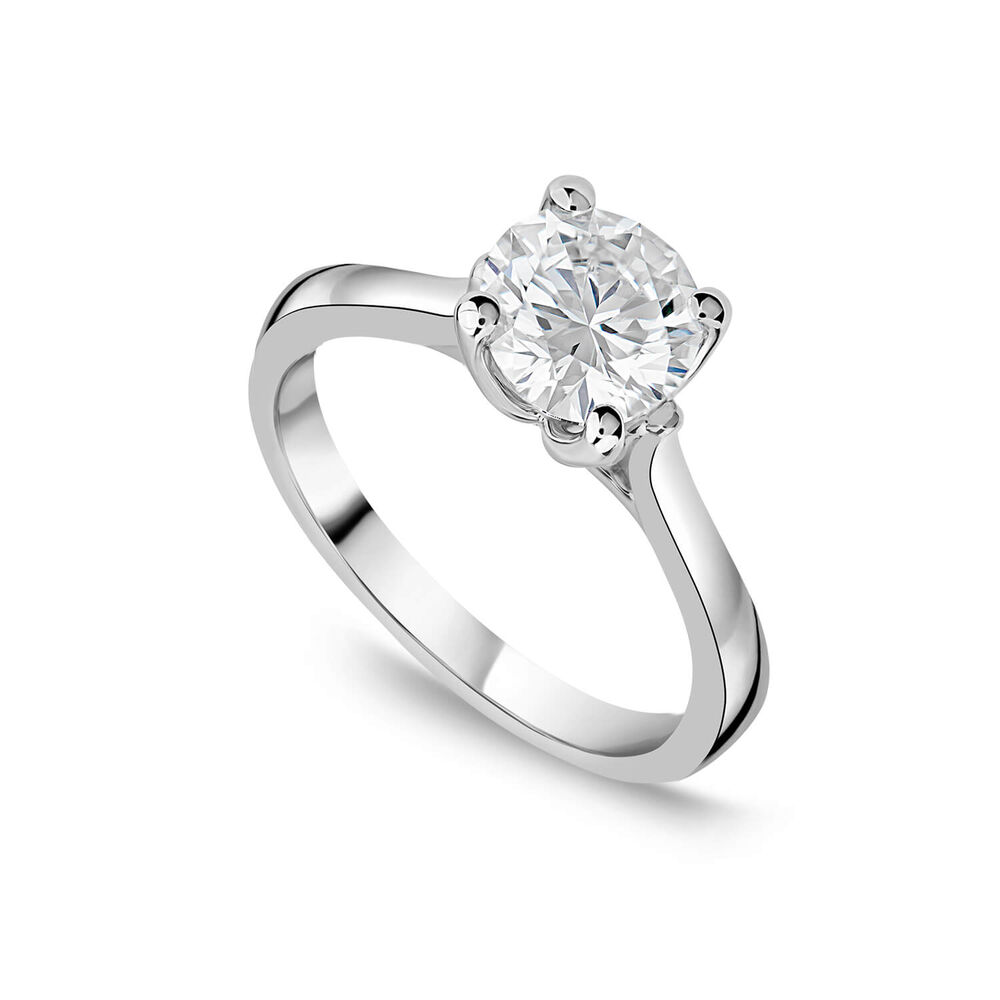 Engagement Rings 1 Carat, Round Diamond Rings