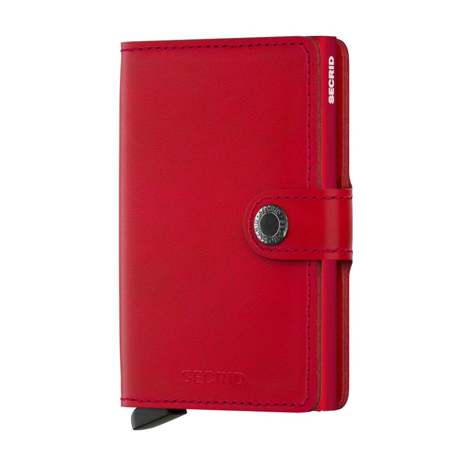 Photos - Wallet Secrid Red Leather Miniwallet