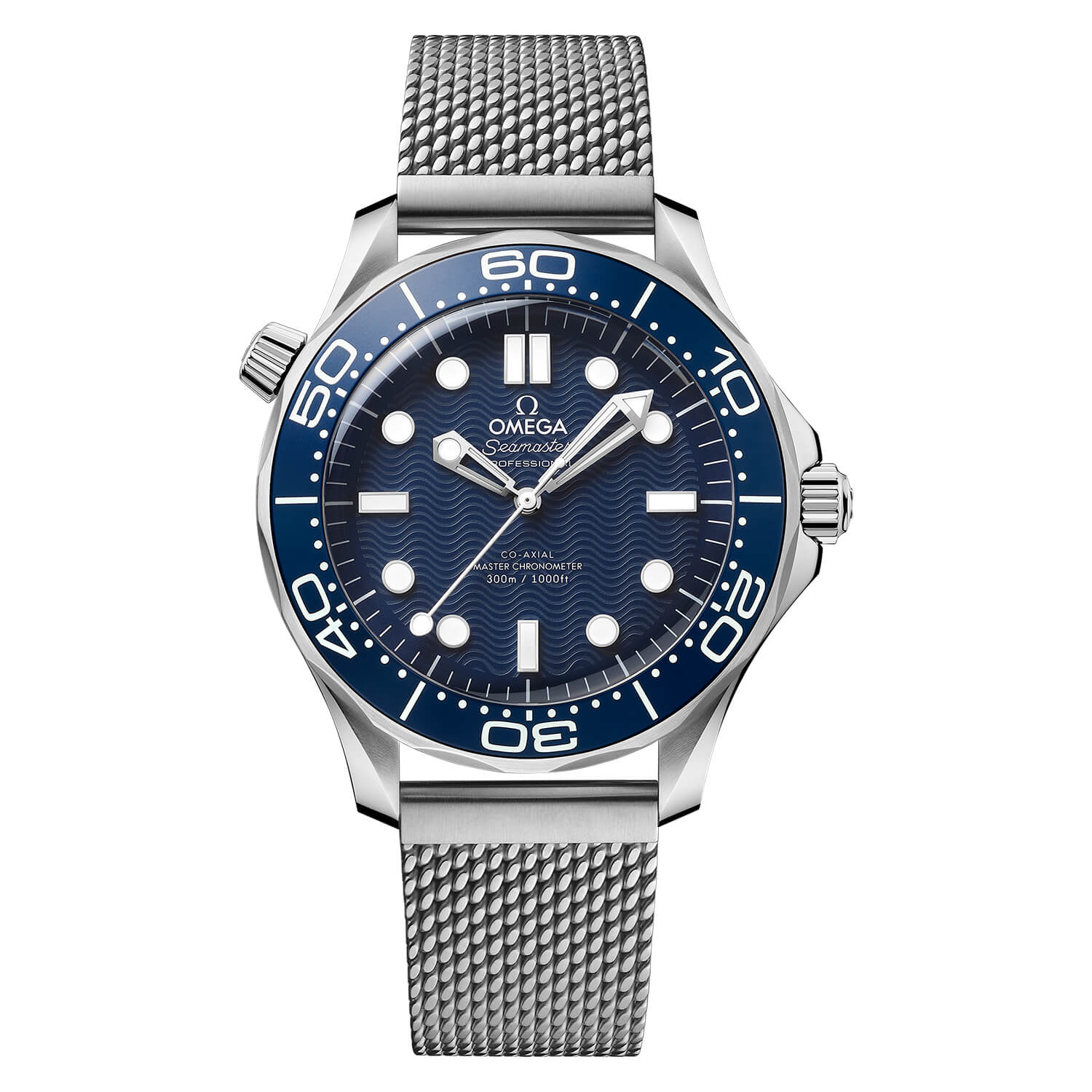 OMEGA Seamaster 300M James Bond 42mm Blue Dial Bracelet Watch